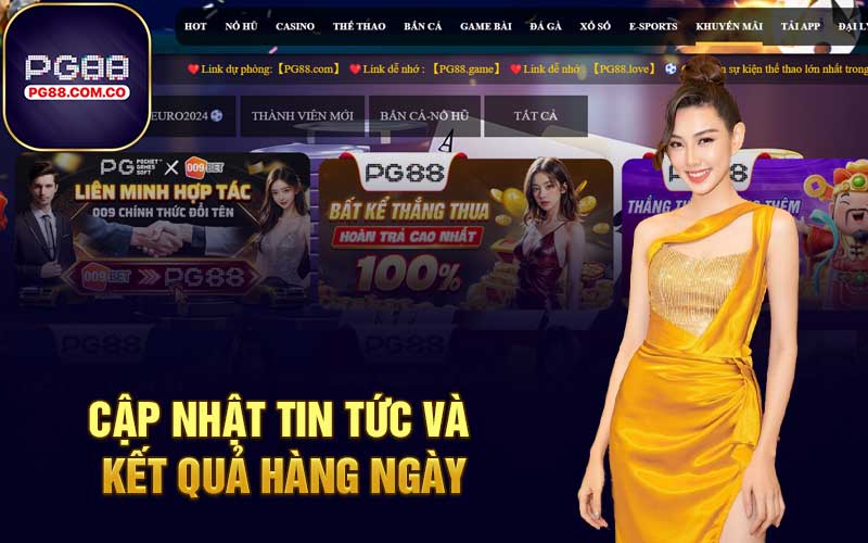 Cập nhật tin tức và kết quả hàng ngày